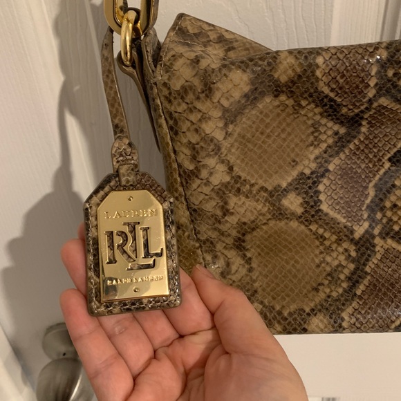 Ralph Lauren - snake skin bag - shoulder sling bag. - Picture 6 of 6